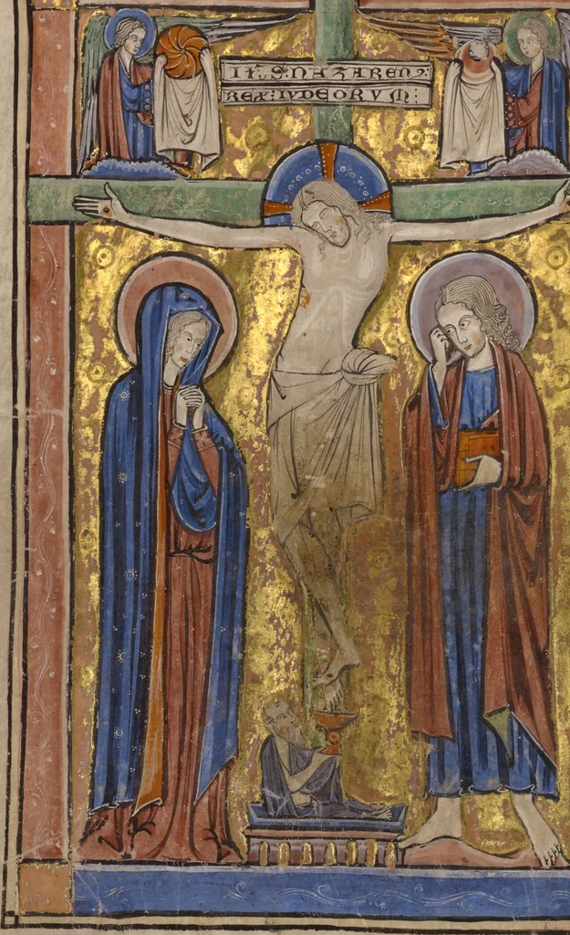 An illustration from Missal, 1234, leaf 22