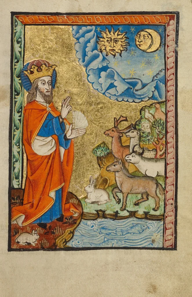 An illustration from Illustrated Vita Christi, with devotional supplements, 1190, leaf 150