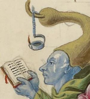 An illustration from Gradual, 1460, leaf 16