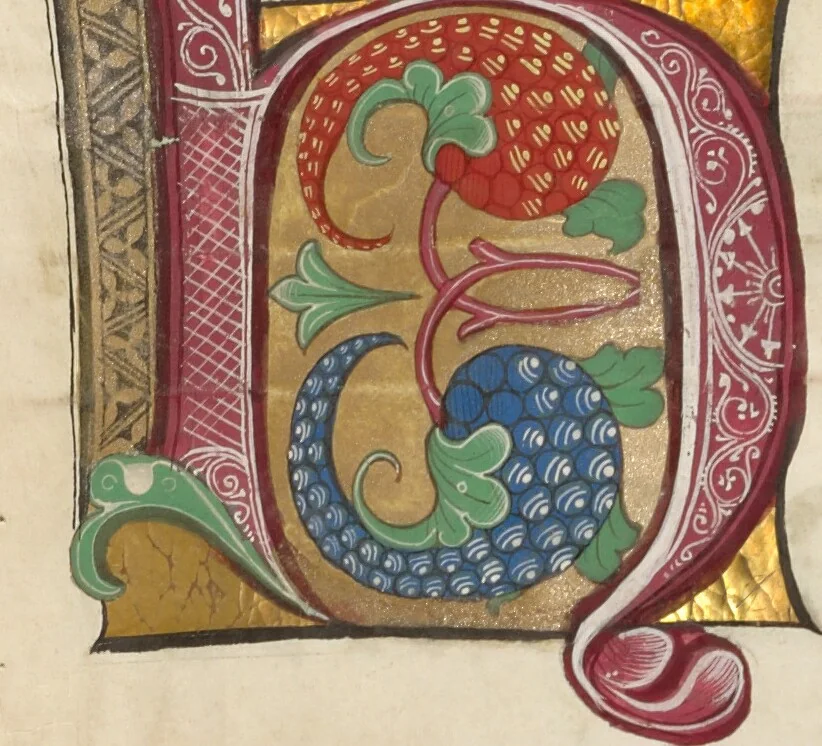 An illustration from Gradual, 1460, leaf 8