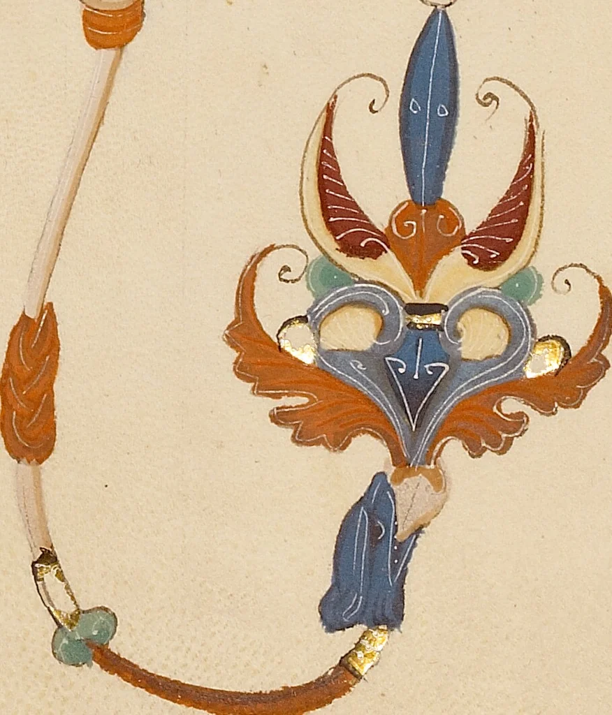 An illustration from Bible, 1280, leaf 53