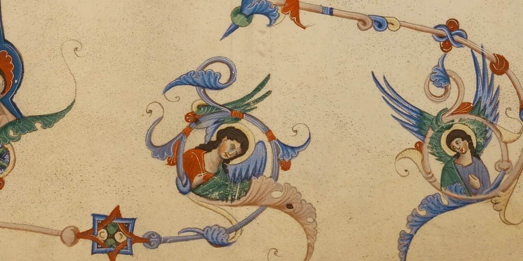 An illustration from Bible, 1280, leaf 67