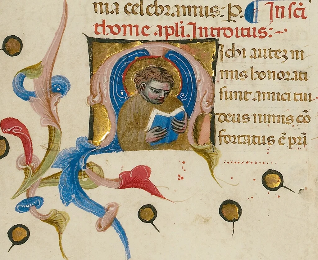 An illustration from Missal, 1389, leaf 29