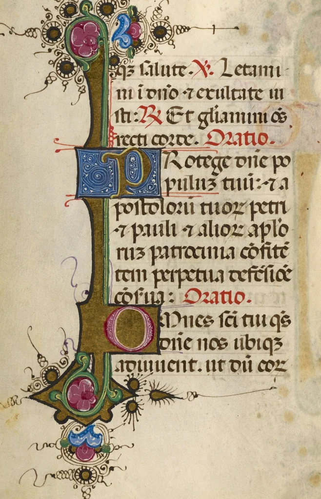 An illustration from Gualenghi-d'Este Hours, 1469, leaf 18