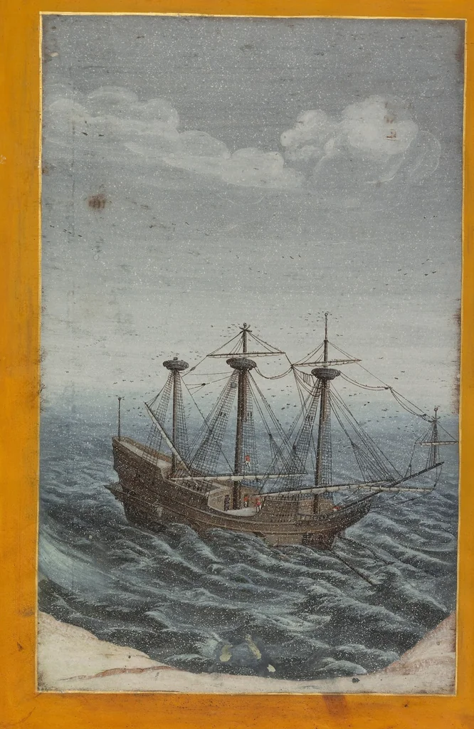 An illustration from Genealogy of the Derrer Family, 1626, leaf 1