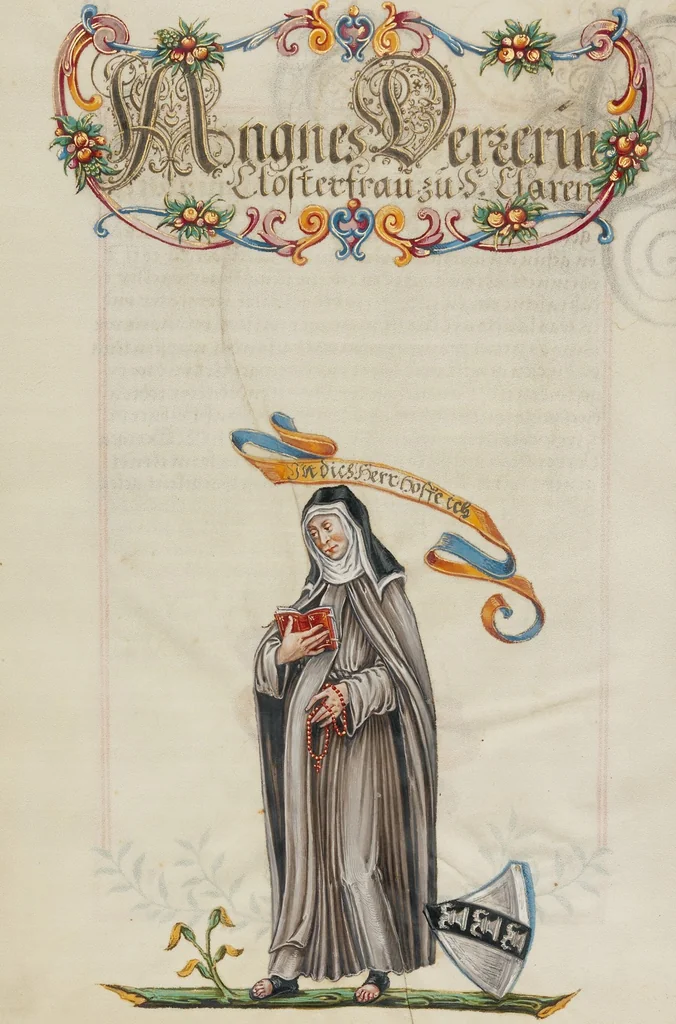 An illustration from Genealogy of the Derrer Family, 1626, leaf 40