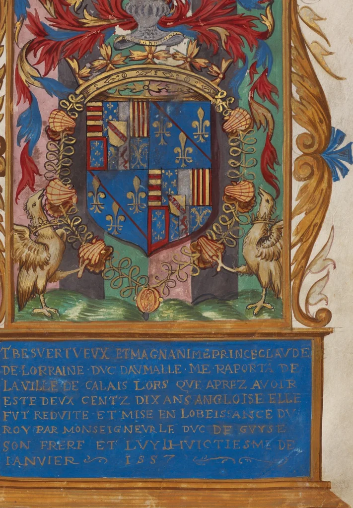 An illustration from Chronique de Normandie, 1400, leaf 3