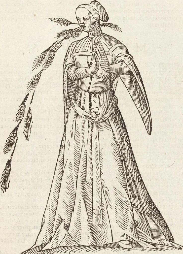 An illustration from Vlyssis Aldrovandi Patricii Bononiensis Monstrorvm Historia: cum Indice copiosissimo, 1642, leaf 165