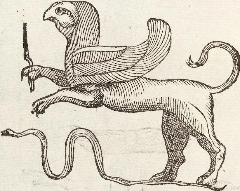 An illustration from Vlyssis Aldrovandi Patricii Bononiensis Monstrorvm Historia: cum Indice copiosissimo, 1642, leaf 360