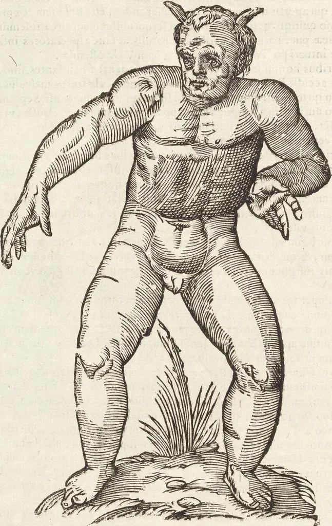 An illustration from Vlyssis Aldrovandi Patricii Bononiensis Monstrorvm Historia: cum Indice copiosissimo, 1642, leaf 476