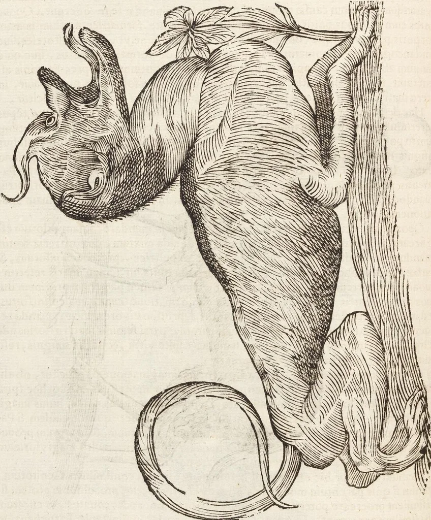 An illustration from Vlyssis Aldrovandi Patricii Bononiensis Monstrorvm Historia: cum Indice copiosissimo, 1642, leaf 490