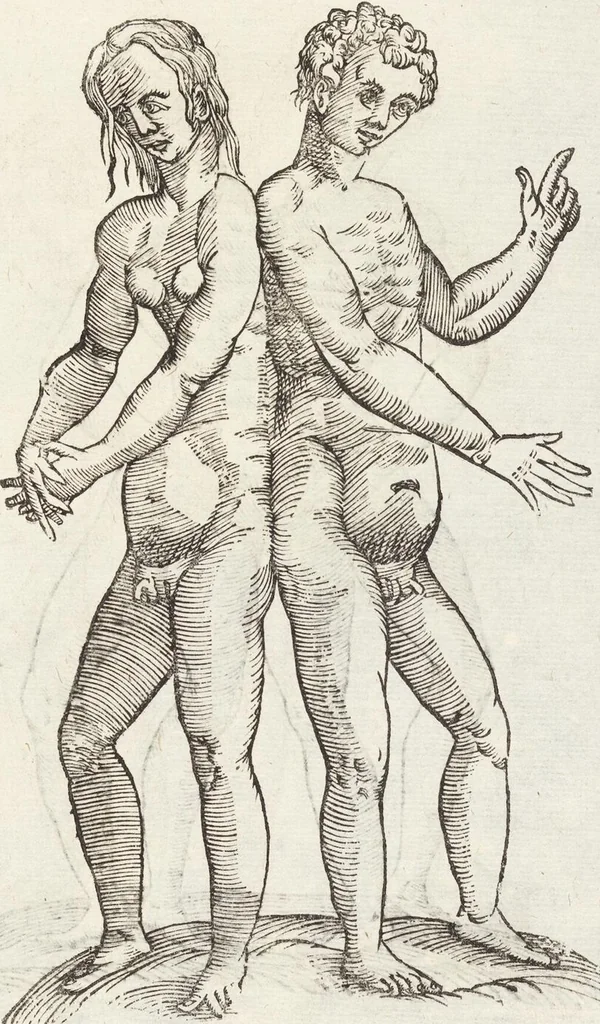 An illustration from Vlyssis Aldrovandi Patricii Bononiensis Monstrorvm Historia: cum Indice copiosissimo, 1642, leaf 661