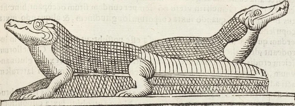An illustration from Vlyssis Aldrovandi Patricii Bononiensis Monstrorvm Historia: cum Indice copiosissimo, 1642, leaf 679