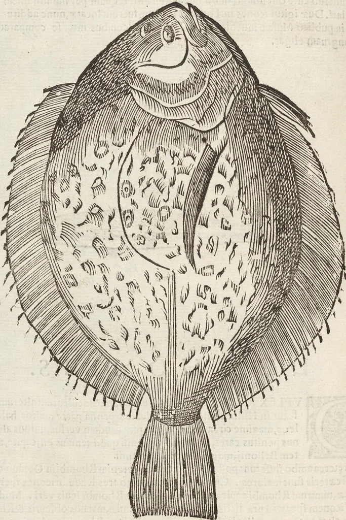 An illustration from Vlyssis Aldrovandi Patricii Bononiensis Monstrorvm Historia: cum Indice copiosissimo, 1642, leaf 854