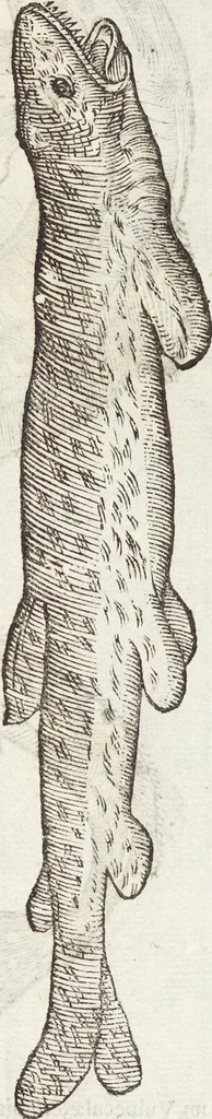 An illustration from Vlyssis Aldrovandi Patricii Bononiensis Monstrorvm Historia: cum Indice copiosissimo, 1642, leaf 861