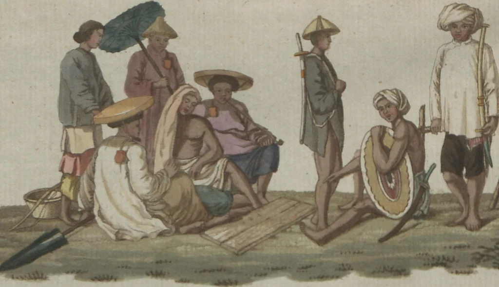 An illustration from (Band 6), 1807, leaf 177