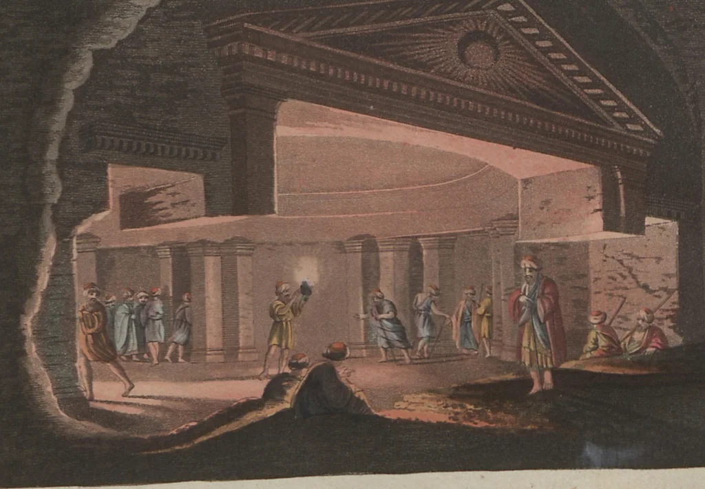 An illustration from (Band 6), 1807, leaf 201