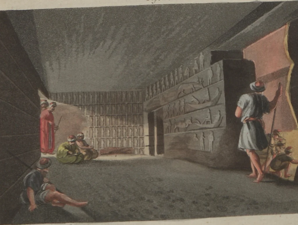 An illustration from (Band 6), 1807, leaf 201