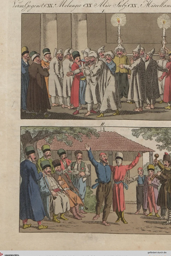 An illustration from (Band 6), 1807, leaf 465