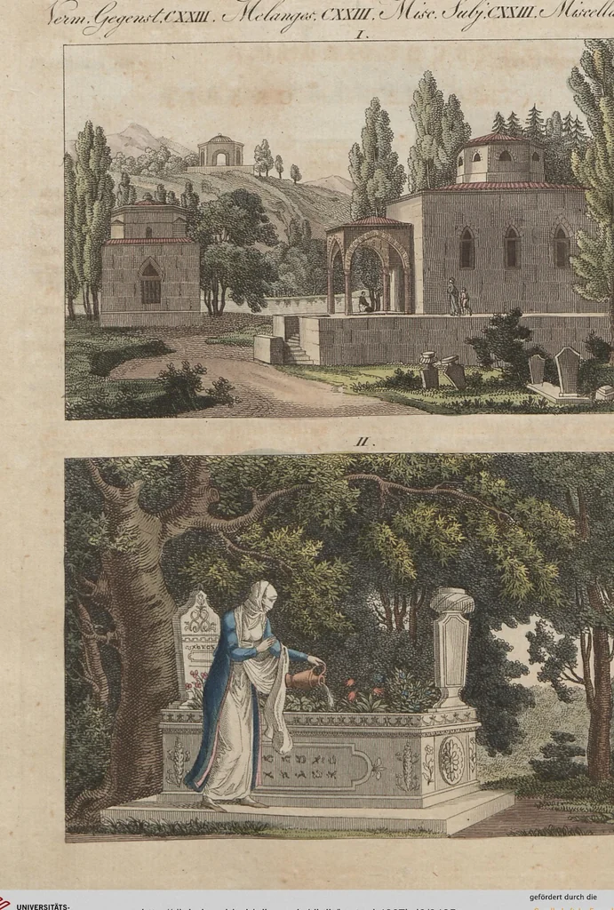 An illustration from (Band 6), 1807, leaf 495