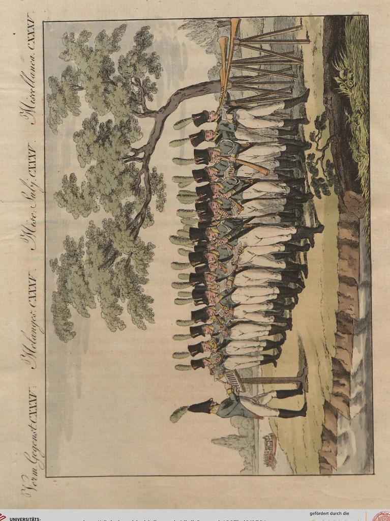 An illustration from (Band 6), 1807, leaf 591