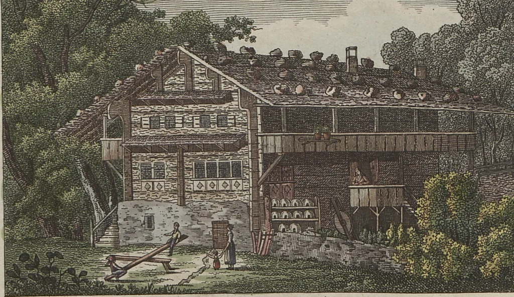An illustration from (Band 6), 1807, leaf 9