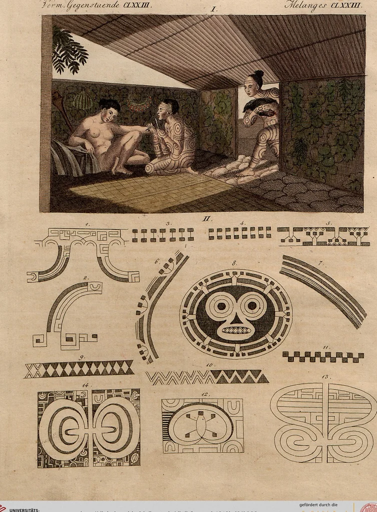 An illustration from (Band 8), 1813, leaf 3