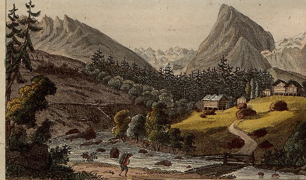 An illustration from (Band 8), 1813, leaf 93