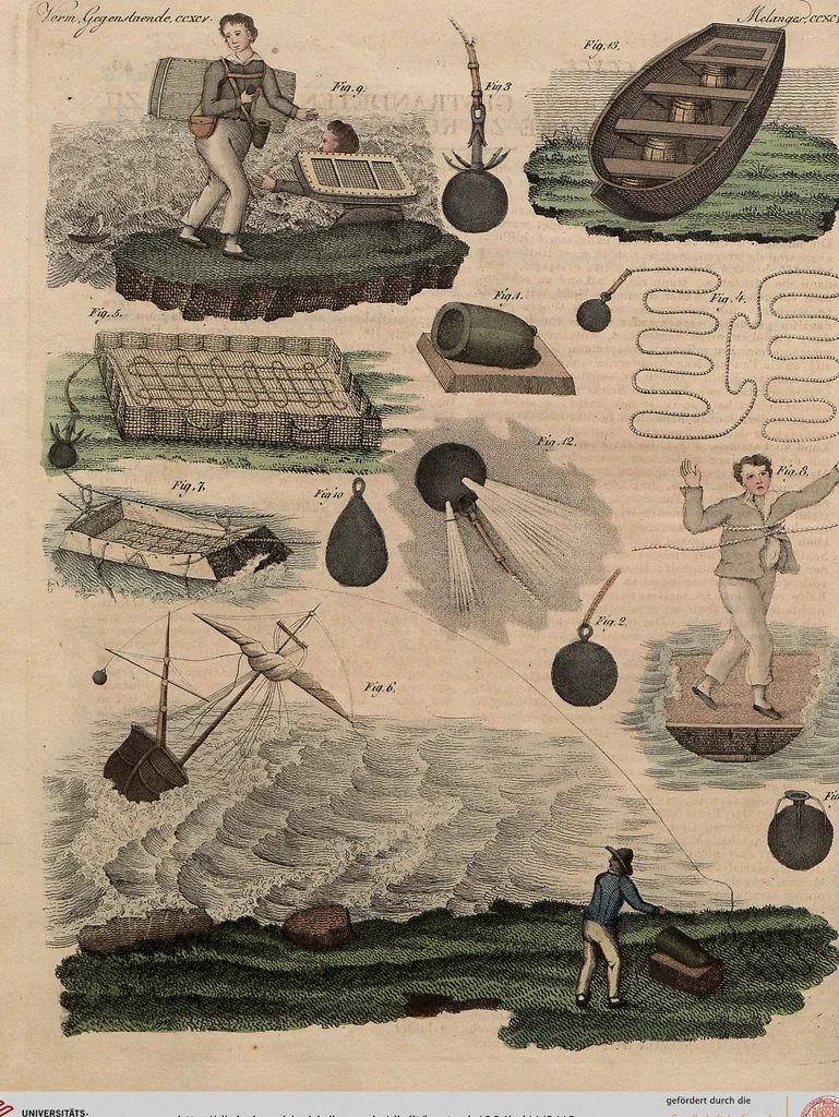An illustration from (Band 11), 1824, leaf 118