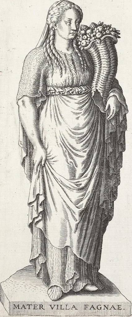 An illustration from (Band 6): VI. pars. Antiquitatum Romanarum: sive IV. tomus inscriptionum & monumentorum ..., 1602, leaf 108