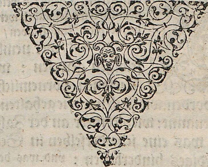 An illustration from Deorvm Fatidicorvm Synopsis Historica / Beschreibung aller vornembsten Heydnischen Oracvlorvm, 1654, leaf 133