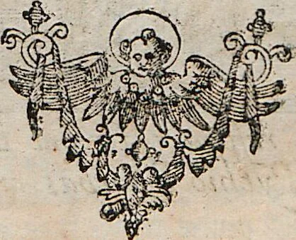 An illustration from Deorvm Fatidicorvm Synopsis Historica / Beschreibung aller vornembsten Heydnischen Oracvlorvm, 1654, leaf 149
