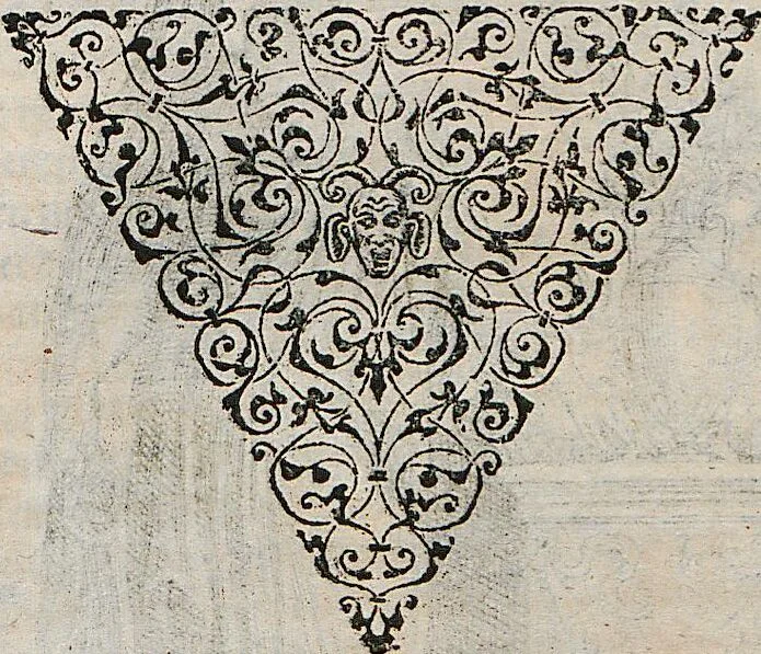 An illustration from Deorvm Fatidicorvm Synopsis Historica / Beschreibung aller vornembsten Heydnischen Oracvlorvm, 1654, leaf 179