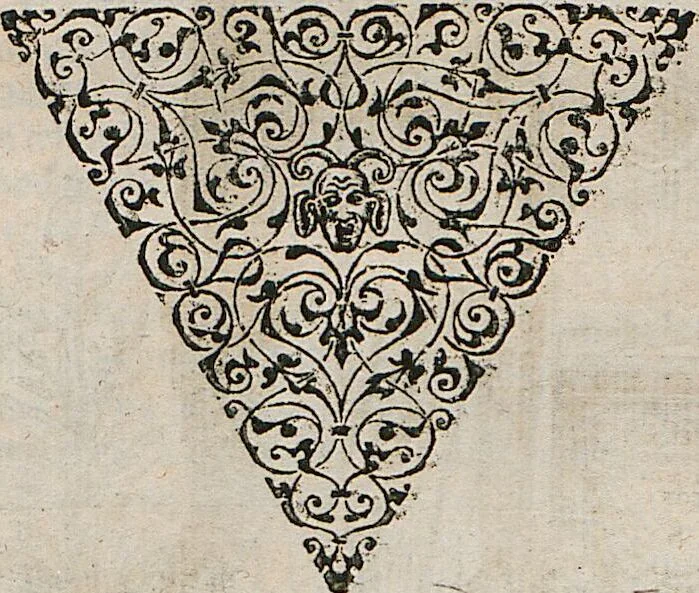 An illustration from Deorvm Fatidicorvm Synopsis Historica / Beschreibung aller vornembsten Heydnischen Oracvlorvm, 1654, leaf 197
