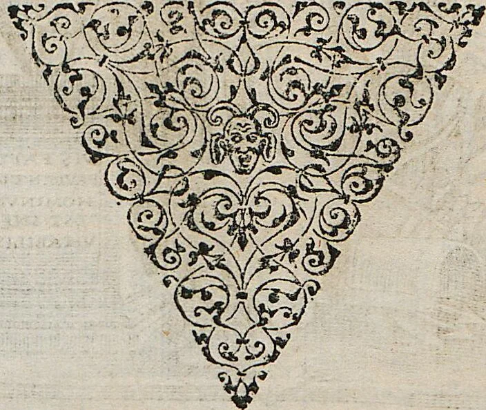An illustration from Deorvm Fatidicorvm Synopsis Historica / Beschreibung aller vornembsten Heydnischen Oracvlorvm, 1654, leaf 239
