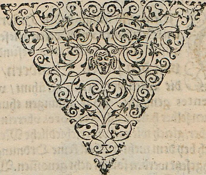 An illustration from Deorvm Fatidicorvm Synopsis Historica / Beschreibung aller vornembsten Heydnischen Oracvlorvm, 1654, leaf 299
