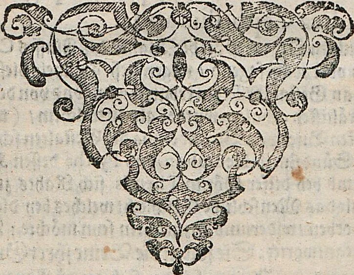 An illustration from Deorvm Fatidicorvm Synopsis Historica / Beschreibung aller vornembsten Heydnischen Oracvlorvm, 1654, leaf 32
