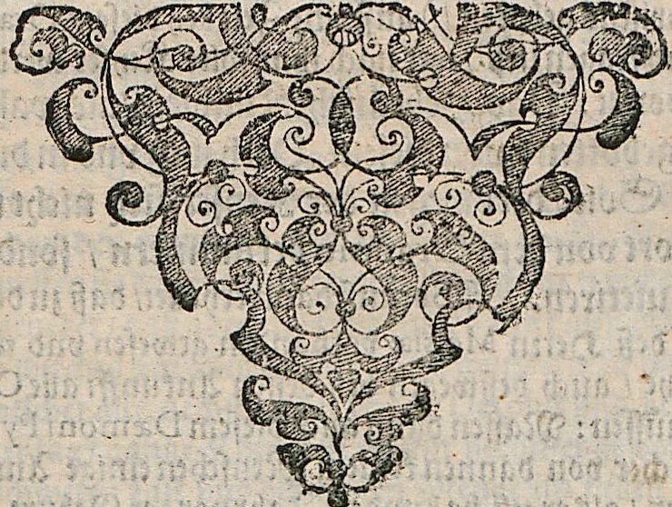 An illustration from Deorvm Fatidicorvm Synopsis Historica / Beschreibung aller vornembsten Heydnischen Oracvlorvm, 1654, leaf 40