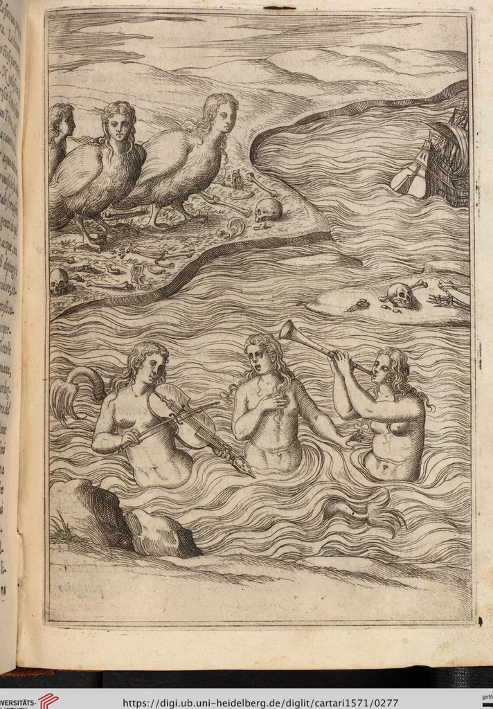 An illustration from Le Imagini De I Dei De Gli Antichi Nelle Qvali Si Contengono gl'Idoli, Riti, ceremonie, & altre cose appartenenti alla Religione de gli Antichi, 1571, leaf 277