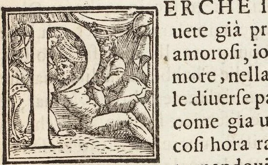 An illustration from Le Imagini De I Dei De Gli Antichi Nelle Qvali Si Contengono gl'Idoli, Riti, ceremonie, & altre cose appartenenti alla Religione de gli Antichi, 1571, leaf 523
