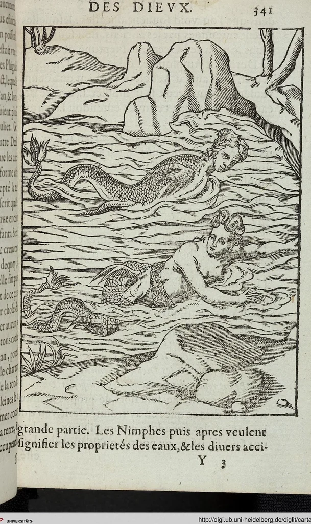 An illustration from Les images des dievx: contenant levrs pourtraits, coustumes & ceremonies de la religion des payens, 1624, leaf 361