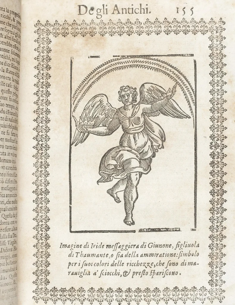 An illustration from Seconda Novissima Editione Delle Imagini De Gli Dei Delli Antichi Di Vicenzo Cartari Reggiano, 1626, leaf 197