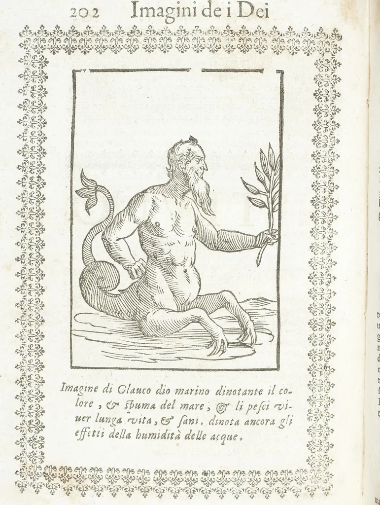 An illustration from Seconda Novissima Editione Delle Imagini De Gli Dei Delli Antichi Di Vicenzo Cartari Reggiano, 1626, leaf 244