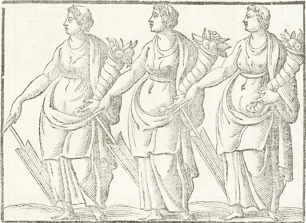 An illustration from Seconda Novissima Editione Delle Imagini De Gli Dei Delli Antichi Di Vicenzo Cartari Reggiano, 1626, leaf 537