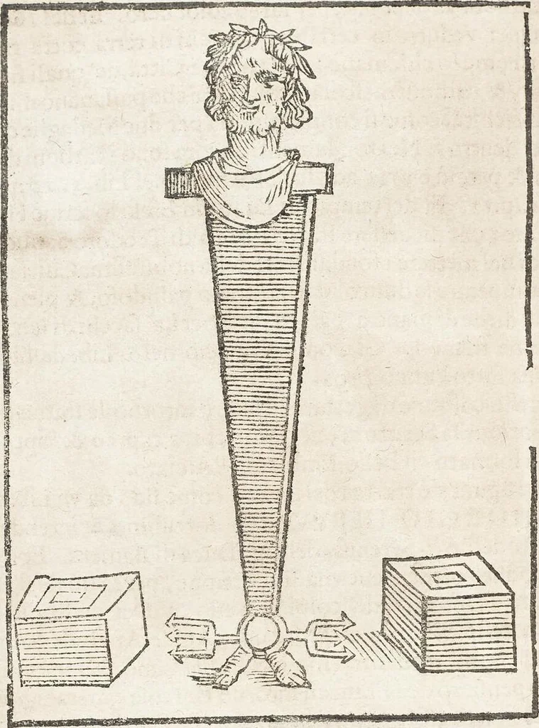An illustration from Seconda Novissima Editione Delle Imagini De Gli Dei Delli Antichi Di Vicenzo Cartari Reggiano, 1626, leaf 540
