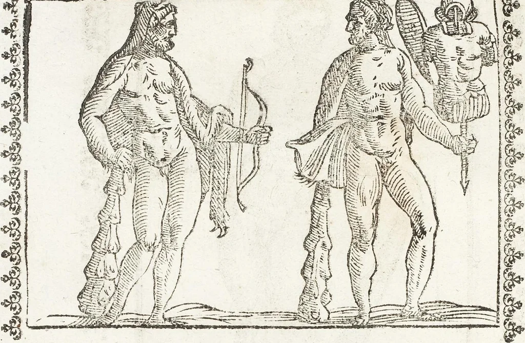 An illustration from Seconda Novissima Editione Delle Imagini De Gli Dei Delli Antichi Di Vicenzo Cartari Reggiano, 1626, leaf 544