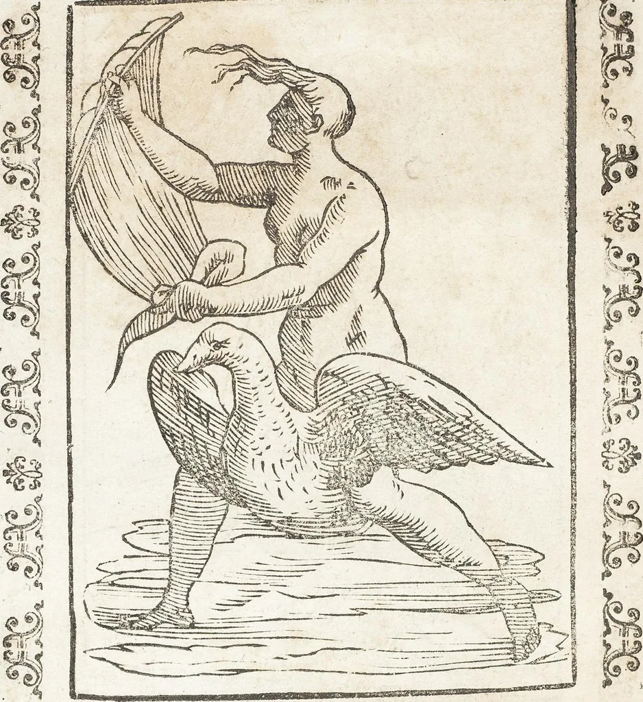 An illustration from Seconda Novissima Editione Delle Imagini De Gli Dei Delli Antichi Di Vicenzo Cartari Reggiano, 1626, leaf 566