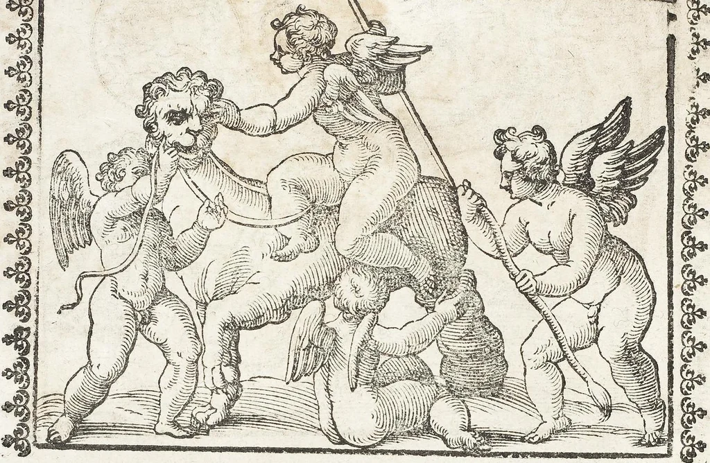 An illustration from Seconda Novissima Editione Delle Imagini De Gli Dei Delli Antichi Di Vicenzo Cartari Reggiano, 1626, leaf 568