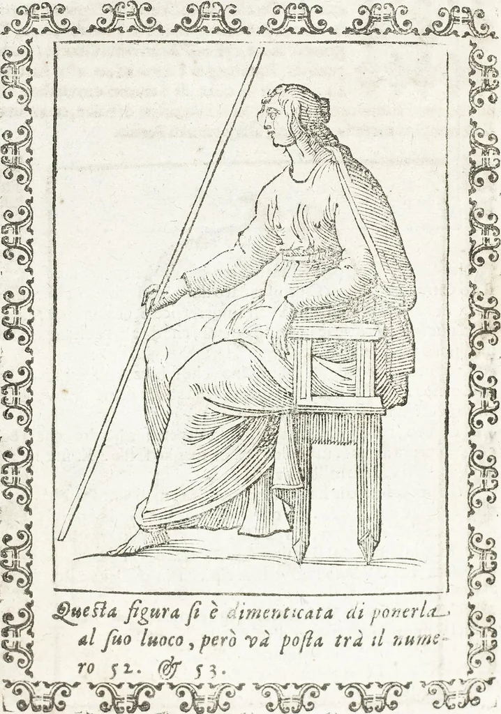An illustration from Seconda Novissima Editione Delle Imagini De Gli Dei Delli Antichi Di Vicenzo Cartari Reggiano, 1626, leaf 570