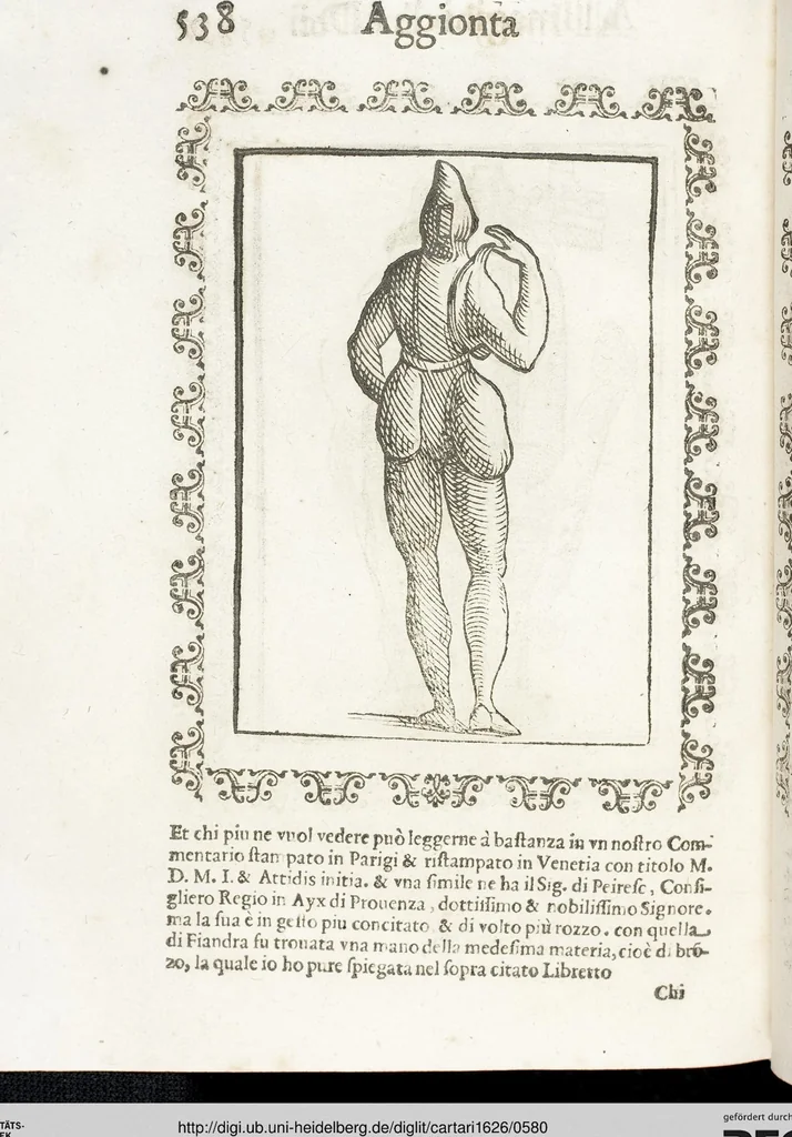 An illustration from Seconda Novissima Editione Delle Imagini De Gli Dei Delli Antichi Di Vicenzo Cartari Reggiano, 1626, leaf 580
